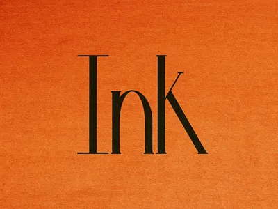 Ink logo branding design graphic design logo