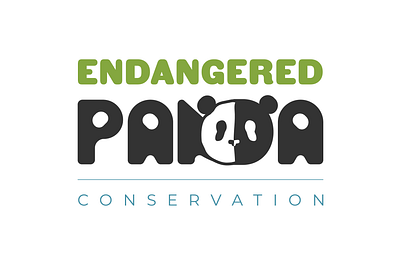 Endangered Panda Conservation - Daily Logo Challenge adobe illustrator dailylogochallenge design graphic design illustration logo