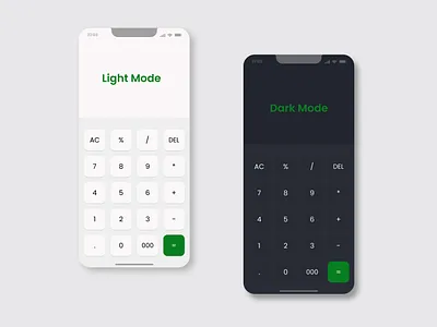 Calculator Mobile Apps app dailyui design mobile app ui ui design