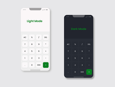 Calculator Mobile Apps app dailyui design mobile app ui ui design