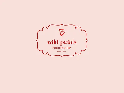 FLORIST SHOP BRANDING branding branding concept design graphic design logo logotype minimalist logo typography