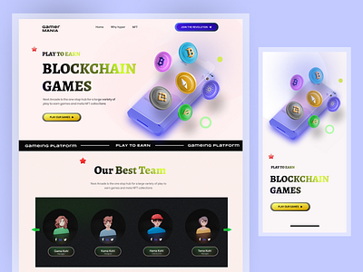 Blockchain website design: Web Landing Page blockchain blockchain landing page blockchain webdesign blockchain webpage blockchain website design crypto currency webdesign crypto wallet web crypto webdesign crypto website design cryptocurrency landing page cryptocurrency website design design landing page landingpage web design webdesign website website design