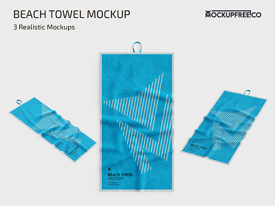 Beach Towel Mockup beach mock up mock ups mockup mockups photoshop product psd template templates towel