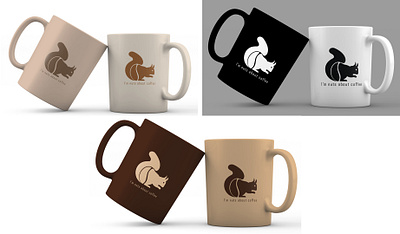 Cafe cups branding design graphic design illustration logo vector
