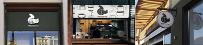 Cafe Signboards branding design graphic design illustration logo vector