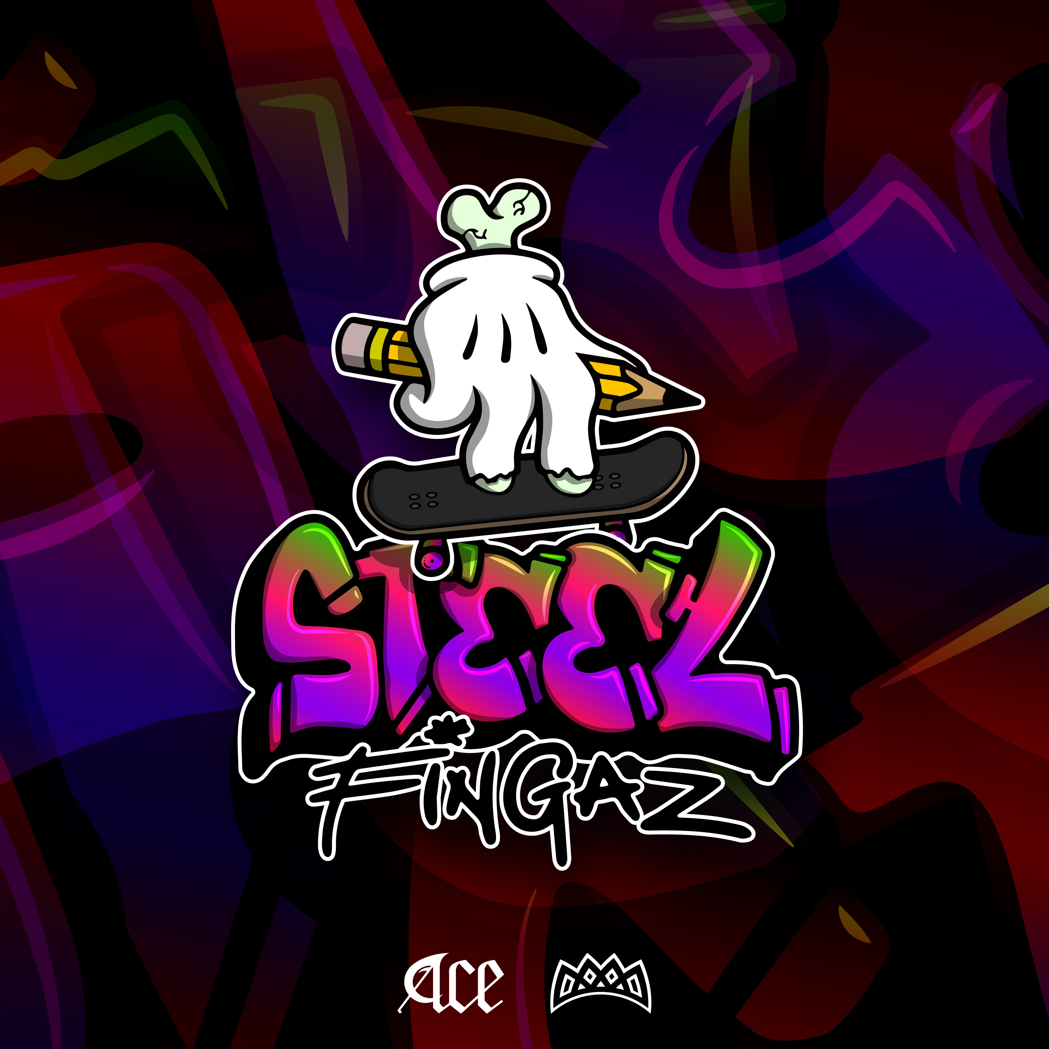 Steel Fingaz brand branding concept design graphic design ill illustration logo vector