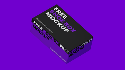 Free Shoe Box Mockup box mockup free free box mockup free mockup free shoe box mockup freebies mockup shoe box mockup