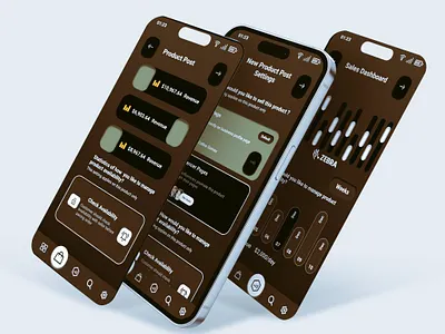 Sales dashboard branding mobile apps productdesign ui ul ux