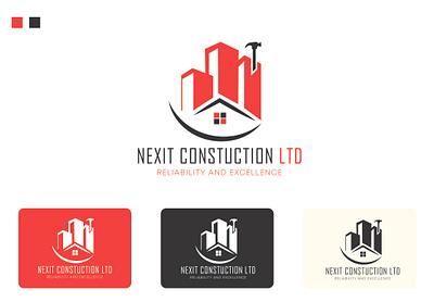 Construction Logo Design (unused) app logo best logo branding construction logo design graphic design illustration letter logo logo logo design logo ideas logo inspiraion real state logo transport logo ui ux vector