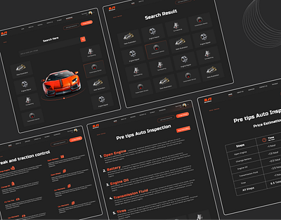 Mechanic Website design branding hire me hireme mac website mechanic website ui ui uiux website inpiration website ui window websites