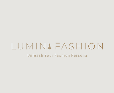 LUMINA FASHION 2d branding graphic design illustration logo vector