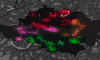 Nike GRID Map cartography design maps