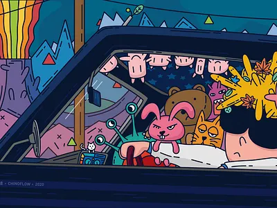 Driving design graphic design illustration vector