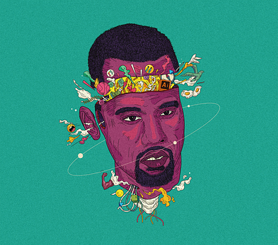 Ye design graphic design illustration kanye vector