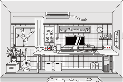 Home design graphic design illustration vector