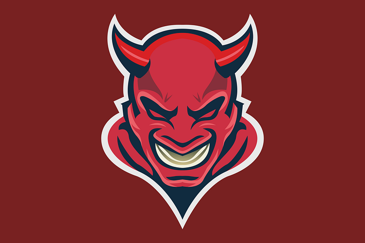 Devil - Sport Team Logo by Basti on Dribbble