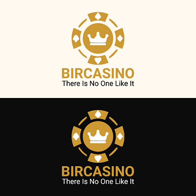 Logo Project For Online Casino which name is BIRCASINO 3d animation branding graphic design logo ui