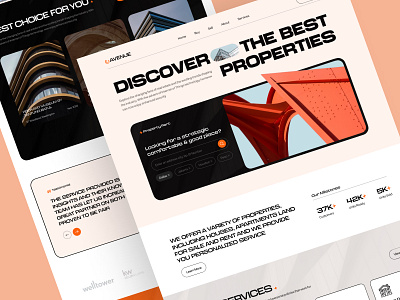 Real Estate Website UI: Redefining Property Search Experience app ui branding design design monks graphic design illustration product design real estate real estate agency real estate design real estate website trend ui user interface ux agency