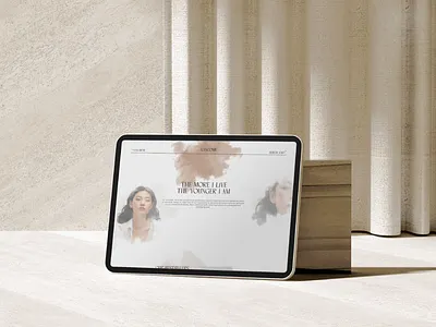 Lancome ReDesign Concept | UX/UI Design | Website & App brand indentity design ecommerce figma graphic design illustration interface landing page logo redesign skincare ui ui design uxui web design website