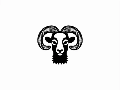 Ram Logo animal bighorn branding cartoon design emblem farm horns icon identity illustration logo mark mascot mutton ram sheep symbol vector wool