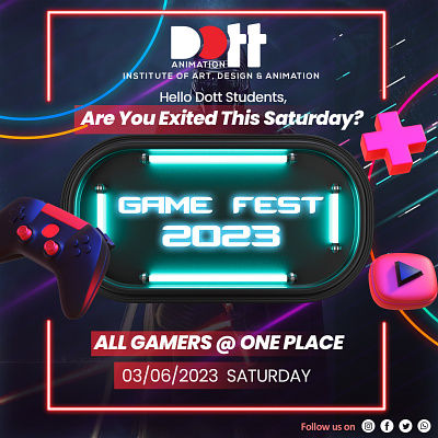 DOTT GAME FEST 2023 | DOTT ANIMATION counterstrike dottanimation dottgamefest gamefest2023 games studentenjoyment