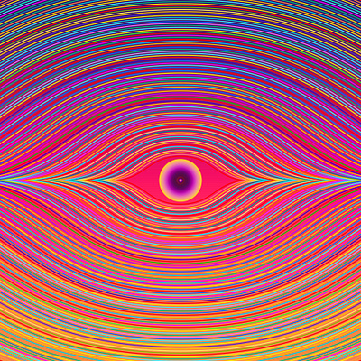 eye design digitalart illustration pattern stripes symbols