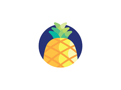pineapple Logo app design logo pineapple