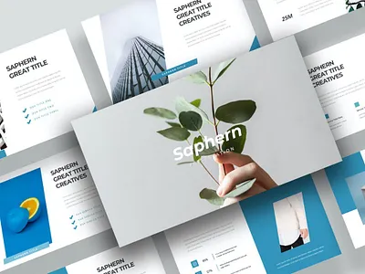 Saphern Minimal Powerpoint abstract annual business clean corporate download google slides keynote pitch pitch deck powerpoint powerpoint template pptx presentation presentation template professional slides template ui web