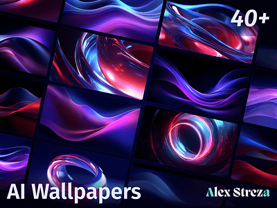 Free 4K AI Generated Wallpapers abstract ai artificial intelligence aurora background backgrounds colorful design figma free midjourney ui wallpaper wallpapers