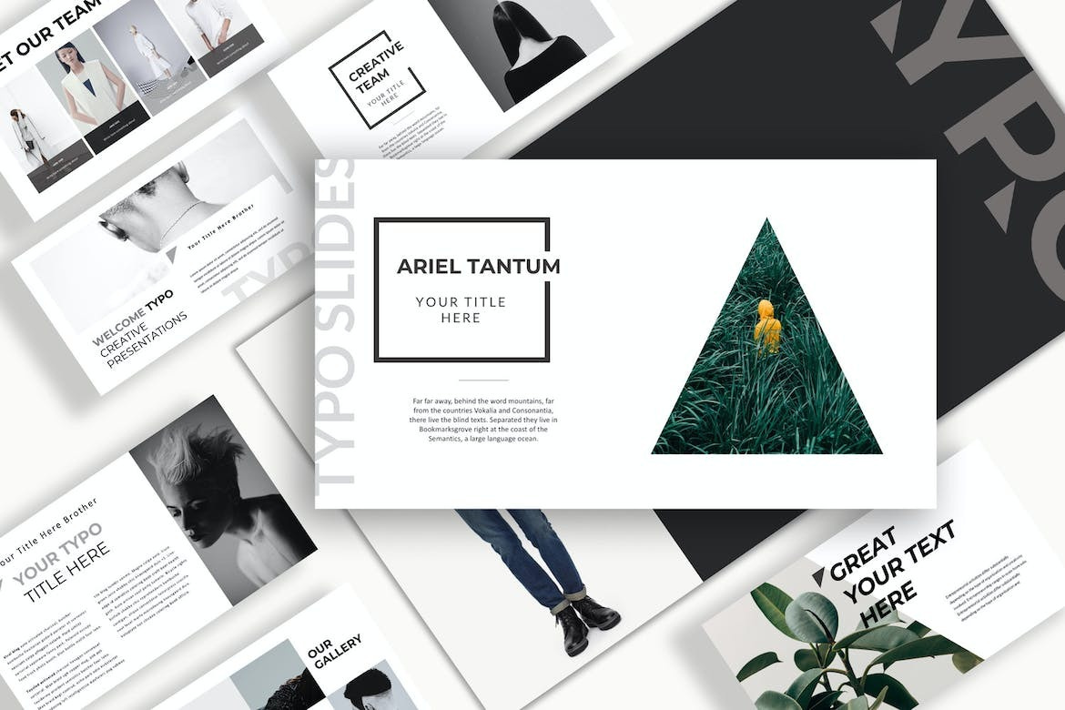 Typo Creative Powerpoint abstract annual business clean corporate download google slides keynote pitch pitch deck powerpoint powerpoint template pptx presentation presentation template professional slides template ui web