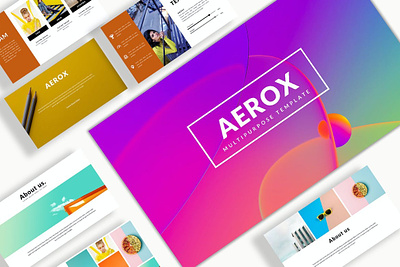 Aerox Creative Powerpoint abstract annual business clean corporate download google slides keynote pitch pitch deck powerpoint powerpoint template pptx presentation presentation template professional slides template ui web