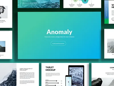 Anomaly Powerpoint Template abstract annual business clean corporate download google slides keynote pitch pitch deck powerpoint powerpoint template pptx presentation presentation template professional slides template ui web