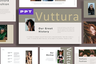 Vuttura Lookbook Powerpoint abstract annual business clean corporate download google slides keynote pitch pitch deck powerpoint powerpoint template pptx presentation presentation template professional slides template ui web