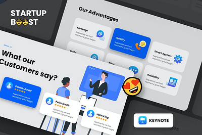 STARTUP BOOST - Presentation Template (Keynote) abstract annual business clean corporate download google slides keynote pitch pitch deck powerpoint powerpoint template pptx presentation presentation template professional slides template ui web