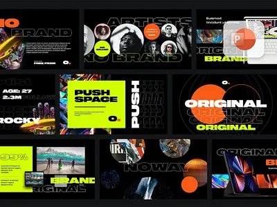 NO BRAND - Creative Presentation v2 (PowerPoint) abstract annual business clean corporate download google slides keynote pitch pitch deck powerpoint powerpoint template pptx presentation presentation template professional slides template ui web