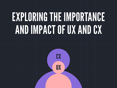 New article on medium about importance and impact of UX and CX article customer experience cx design experience graphic illustration medium minimal ui ux