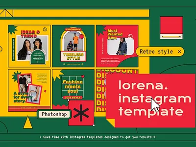 Creative Instagram Stories & Post Template branding instagram instagram banner instagram post instagram post template instagram posts instagram posts template instagram stories instagram stories template instagram story instagram story template instagram template instagram templates social media social media banner social media pack social media templates socialmedia stories ui