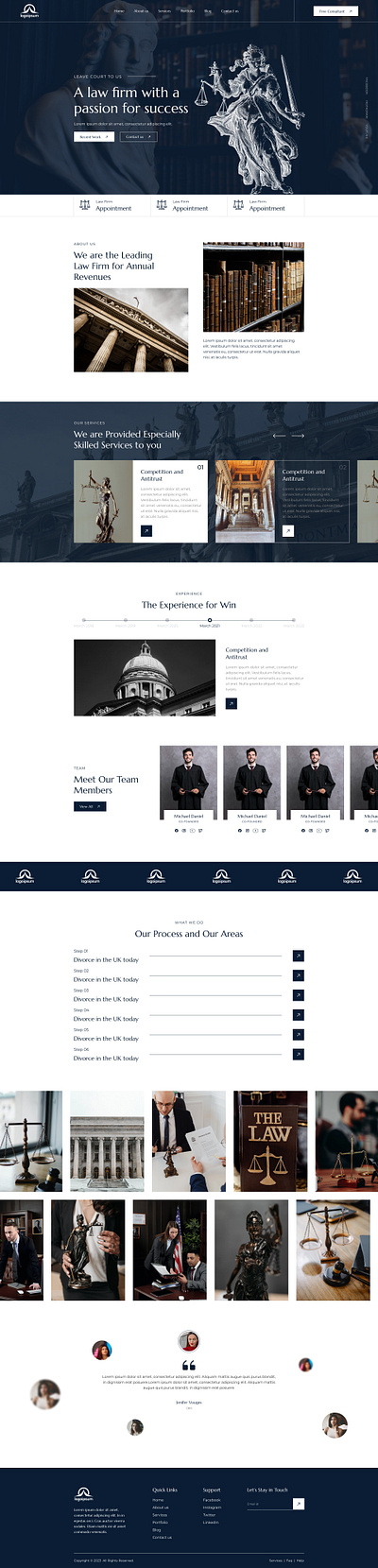 Law Firm Web Design homepagedesign ui web design website website development