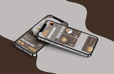 Coffee App UI Design app design interface mobileapp ui uidesign uiux ux