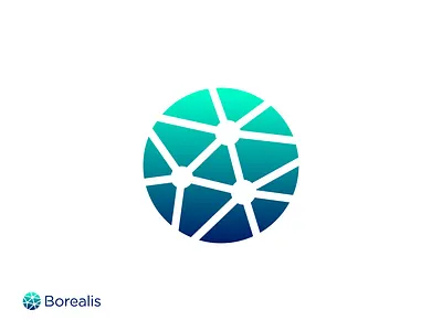 Borealis symbol ai branding clean energy data design energy farmland information japan logo logodesign logodesigner map mark renewable society sustainability symbol system weather