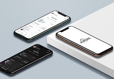 Aurora Bank Concept design ui