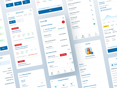 Wealth RM - Mobile App Design application bank bankapp bankdesignapp design dribbble mobile mobile app mobileapp mobilebanking modernbankingapp typography ui ui design uidesign uiux ux ux design uxdesign uxui