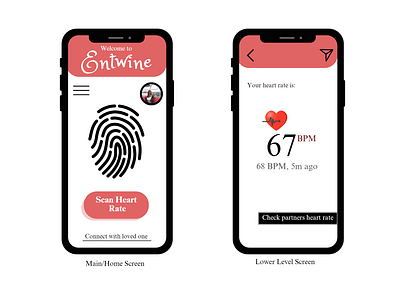 Entwine app branding design graphic design logo ui