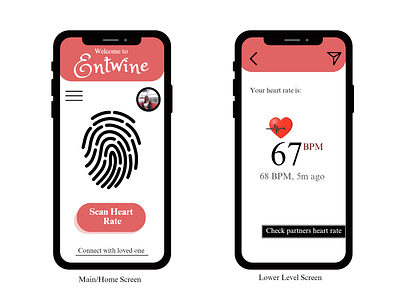 Entwine app branding design graphic design logo ui