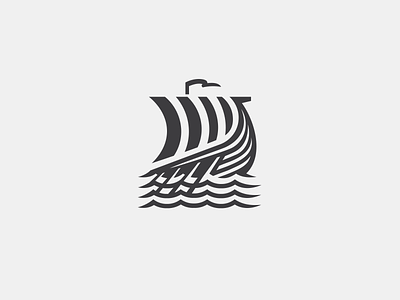 Sailboat Logo boat brand branding brave for sale logo mark nagual design ocean sailboat sea ship