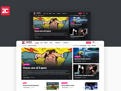 Online newspaper web design web design