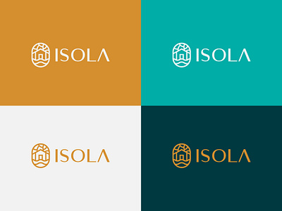 ISOLA - Real Estate Agency app art branding design icon illustration logo ui vector