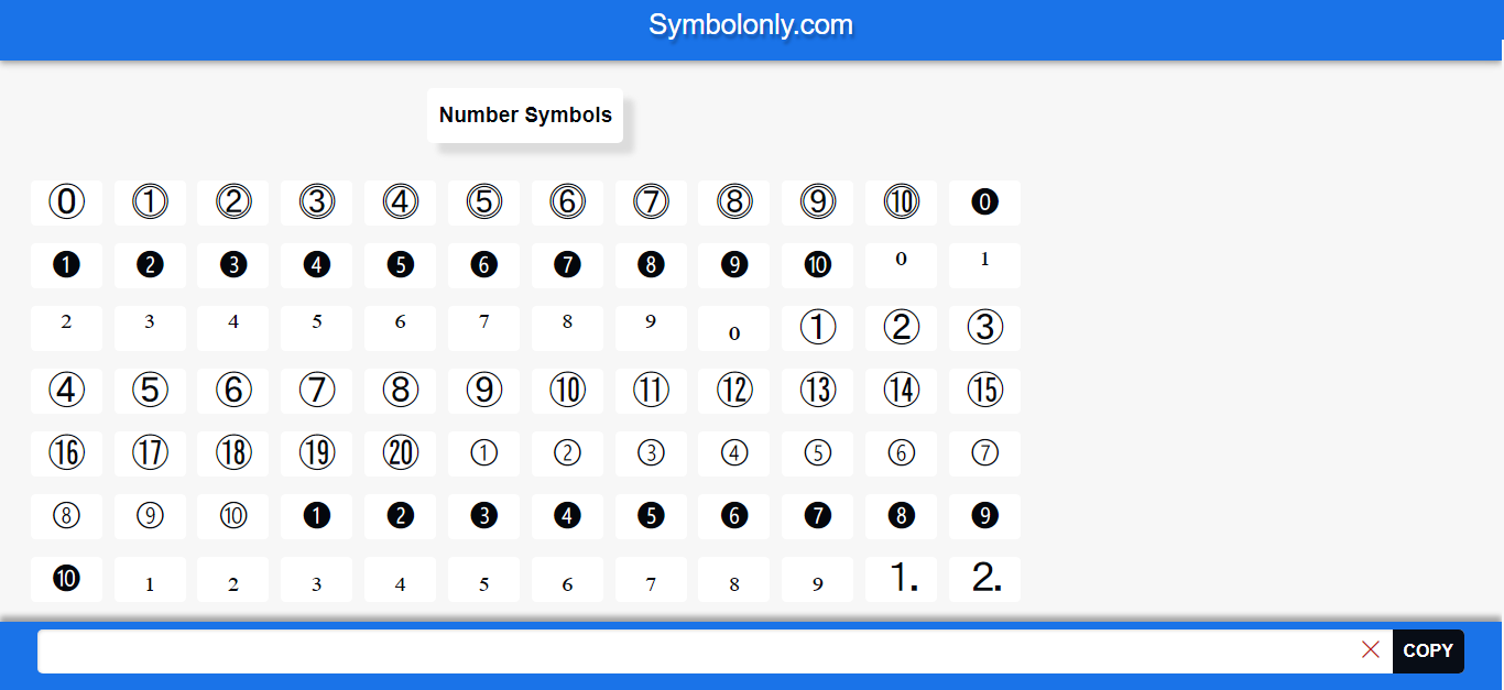 Number Symbols cool symbols copy and paste symbols number number symbols numbers symbol symbols textsymbols