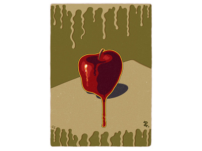 An apple adobephotoshop art drawing graphic design illustration