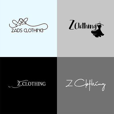 Zads Clothing logo banner design branding design e commerce site graphic design logo ui web design website